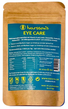 Ivarsson's Eye Care Augen-Bonbons 30 Stück